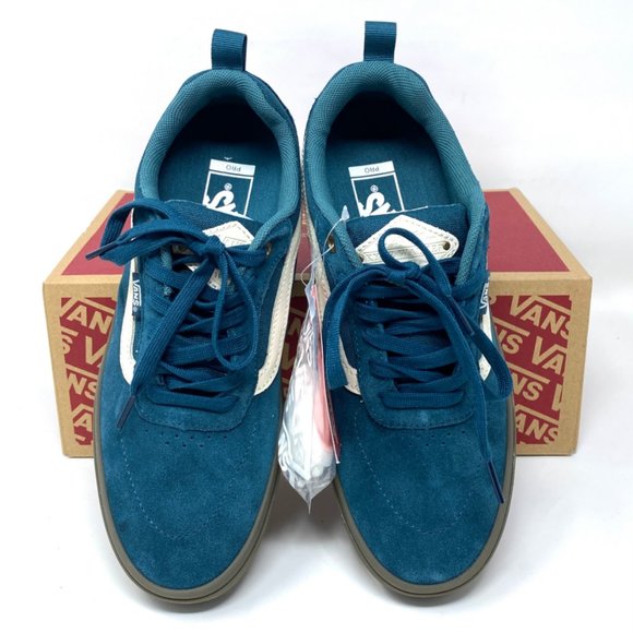 💖MEGA SALE💖VANS Women's 8 KYLE WALKER Pro Dark Suede Atlantic Dove VN0A2XSG0WP - Picture 2 of 9